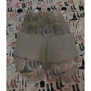 Karl Lagerfeld Paris Clear Jelly Slides